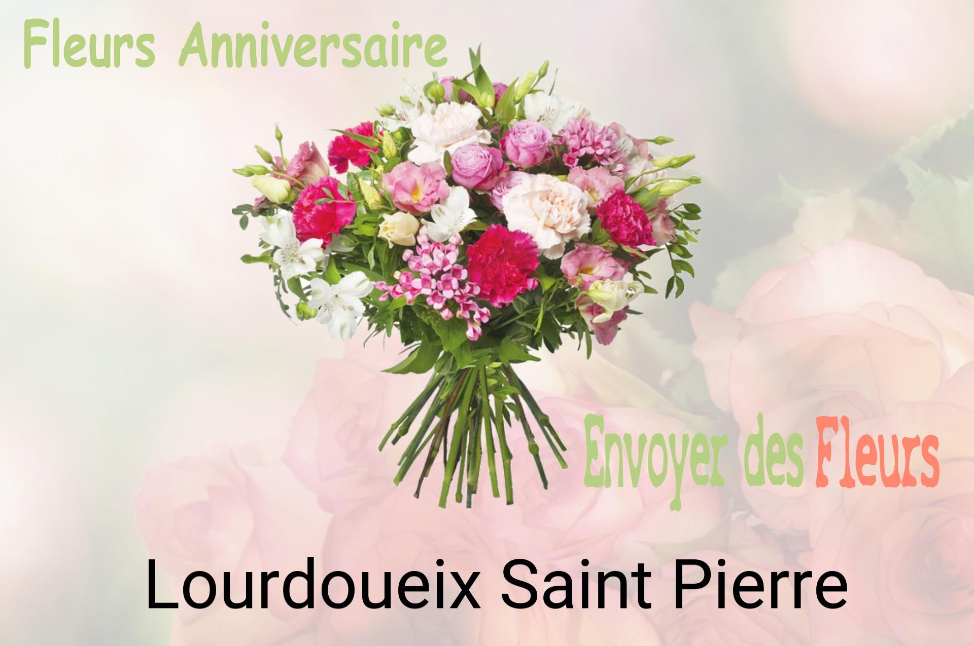 Bouquet de fleurs d’anniversaire livré à Lourdoueix-Saint-Pierre