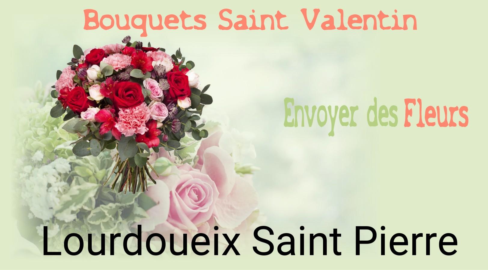 Roses de Saint-Valentin livrées à Lourdoueix-Saint-Pierre